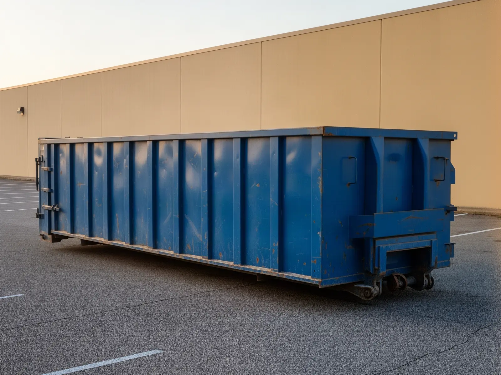 Roll-off dumpster from Clear Path Dumpster Rental in East York, PA